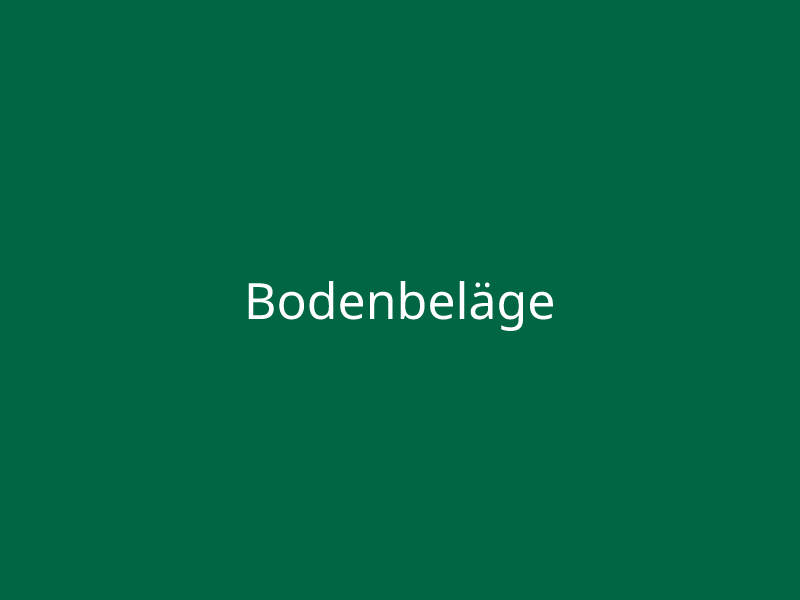 Bodenbeläge