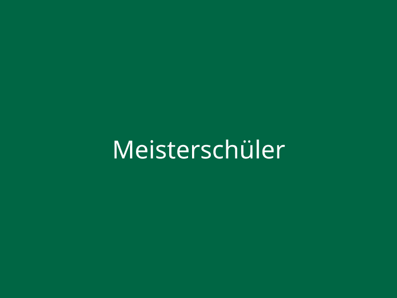 Meisterschüler
