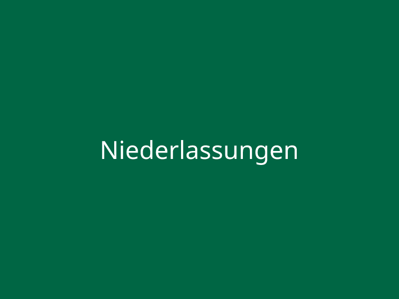 Niederlassungen