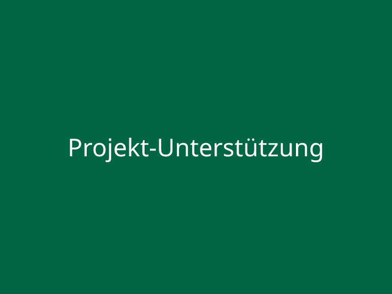 Projekt-Unterstützung