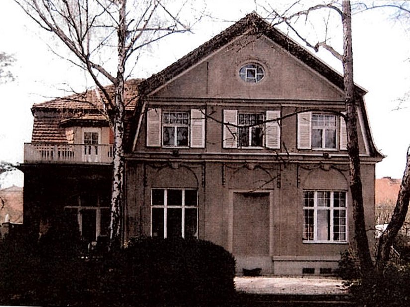 Die Villa vor der Sanierung.