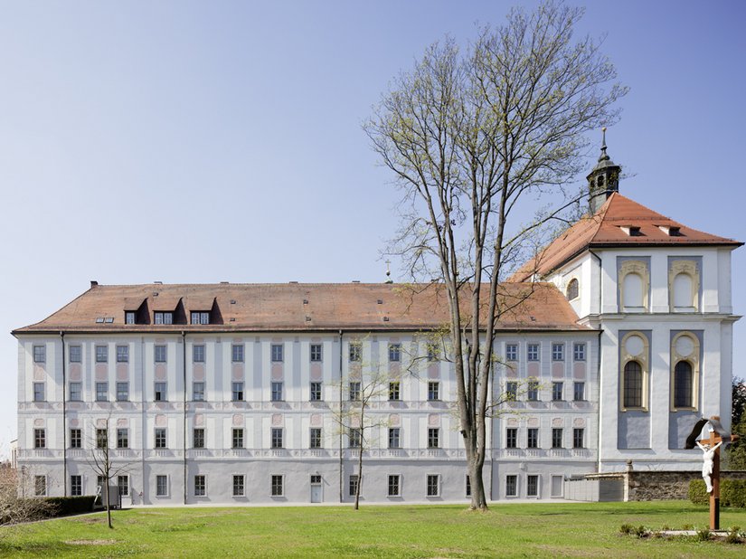 Barockanlage aufwendig saniert: Kloster Waldsassen an der bayerisch-tschechischen Grenze.