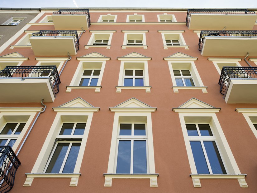 Die Fassade überzeugt in optischer und gestalterischer Hinsicht.