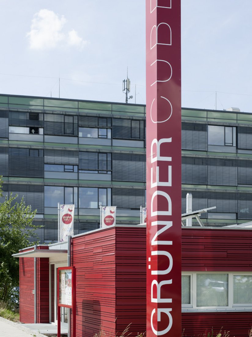 Der GründerCube in Lübeck dient als Forum für Gründungsinteressierte aus dem studentischen Umfeld.