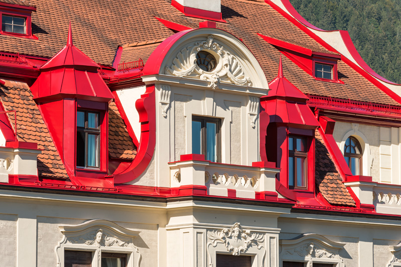 Innsbruck, Kaiser-Josef-Straße, Detail