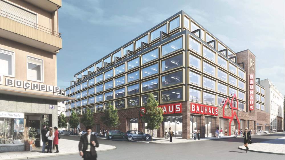 Geschäfts- und Parkhaus R5, 2013 (Blocher Blocher Partners, Stuttgart)