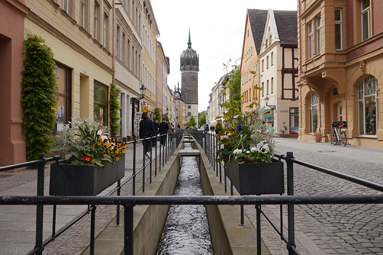 Nachmittagsarchitektur Lutherstadt Wittenberg 2019