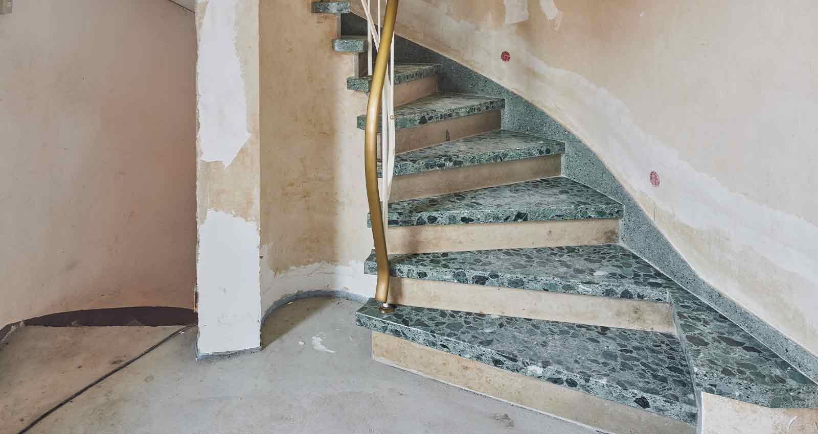 Treppe vorher