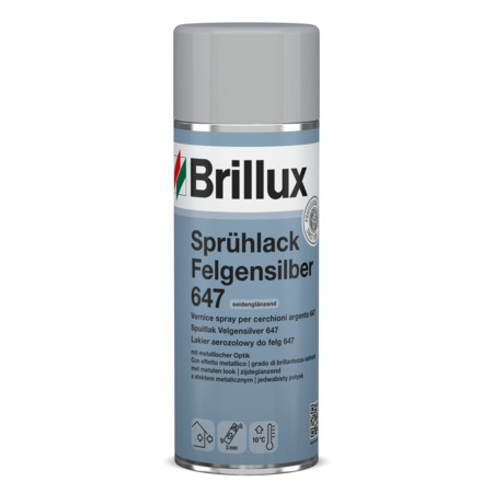 Sprühlack Felgensilber 647