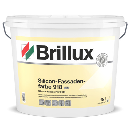 Silicon-Fassadenfarbe 918