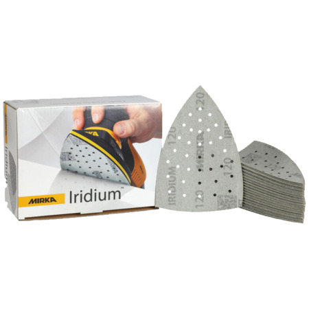 Schleifstreifen-Set Iridium, 100 x 152 x 152 mm, P60/P80/P100/P120/P180, 1431