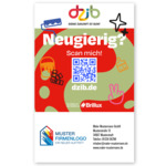 Gerüstplane "Deine Zukunft ist bunt" 2,50 x 4,00 m (Mesh)