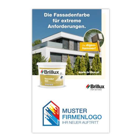 Gerüstplane Secodur 2,50 m x 4,00 m  PVC