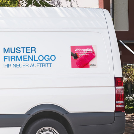 Autoaufkleber "Wohngefühl ohne Konservierungsmittel"