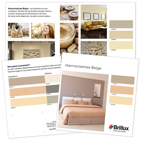 Stilkarte "Harmonisches Beige" ohne Logoeindruck