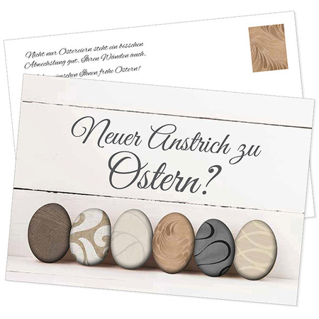 Postkarte Ostern "goldenes Ei"