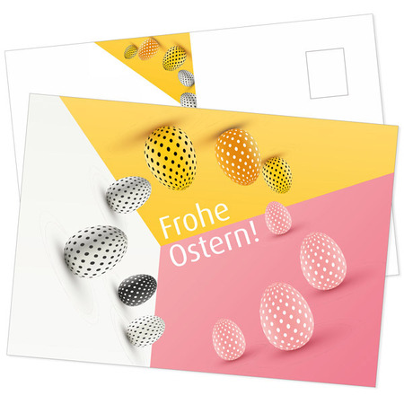 Postkarte Ostern verschiedene Designs