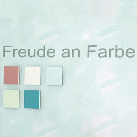 Schablonenfolie negativ - "Freude an Farbe"